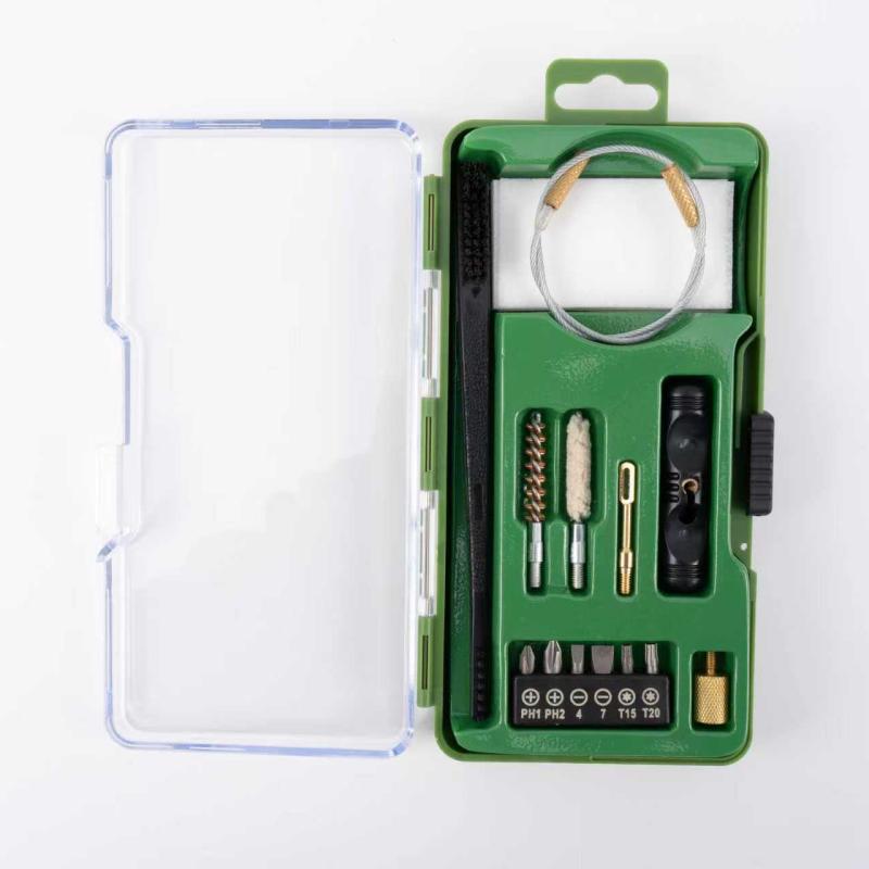 পেশাদার .22 ক্যালিবার হ্যান্ডগান ক্লিনিং কিট